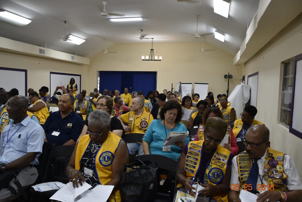 Lions District 60B 1st Meeting in Grand Cayman, Cayman Islands