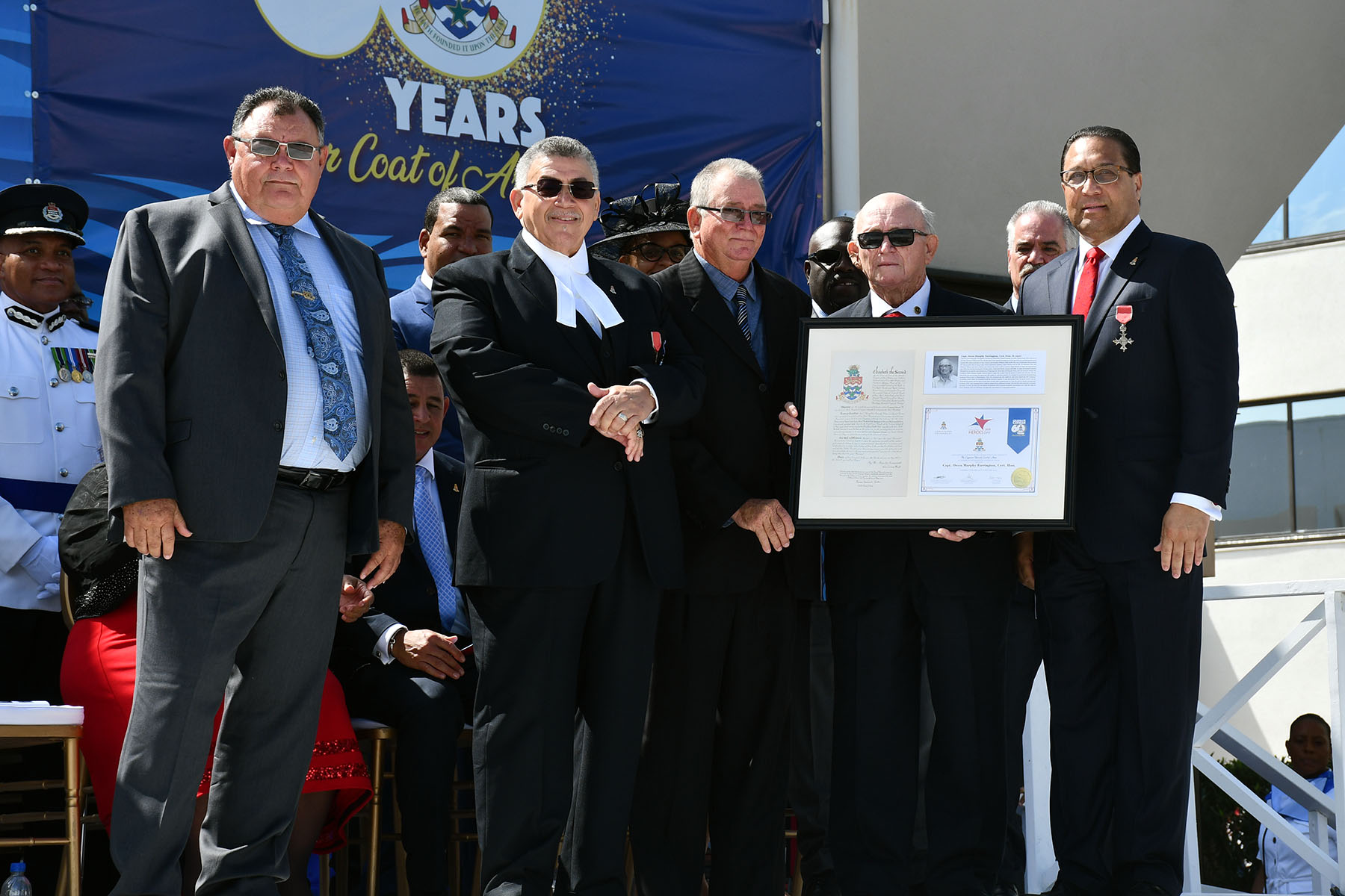 Cayman Islands National Heroes Day celebrates Coat of Arms pioneers