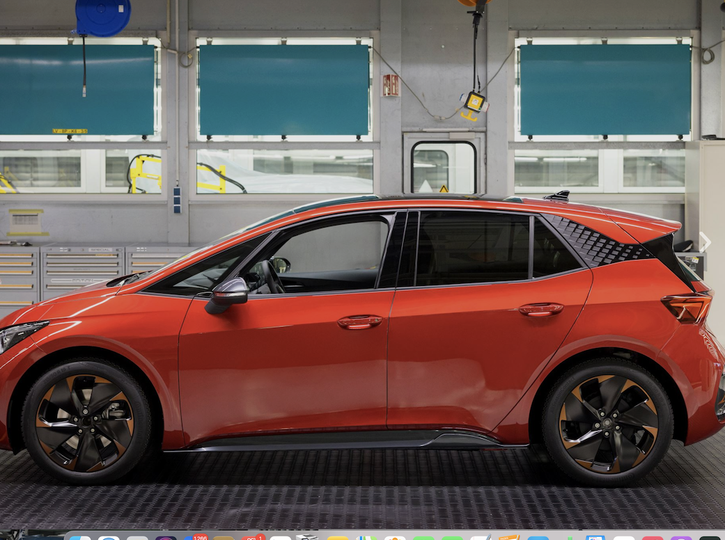 CUPRA Born electric car - IEyeNews