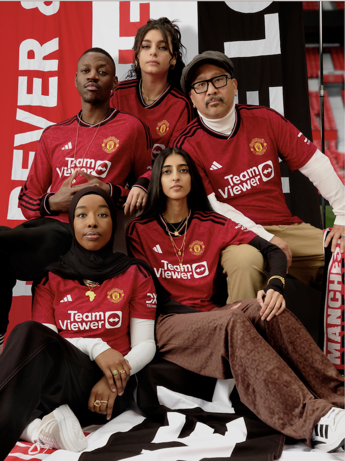 Manchester United and adidas Present New 2023/24 Jersey