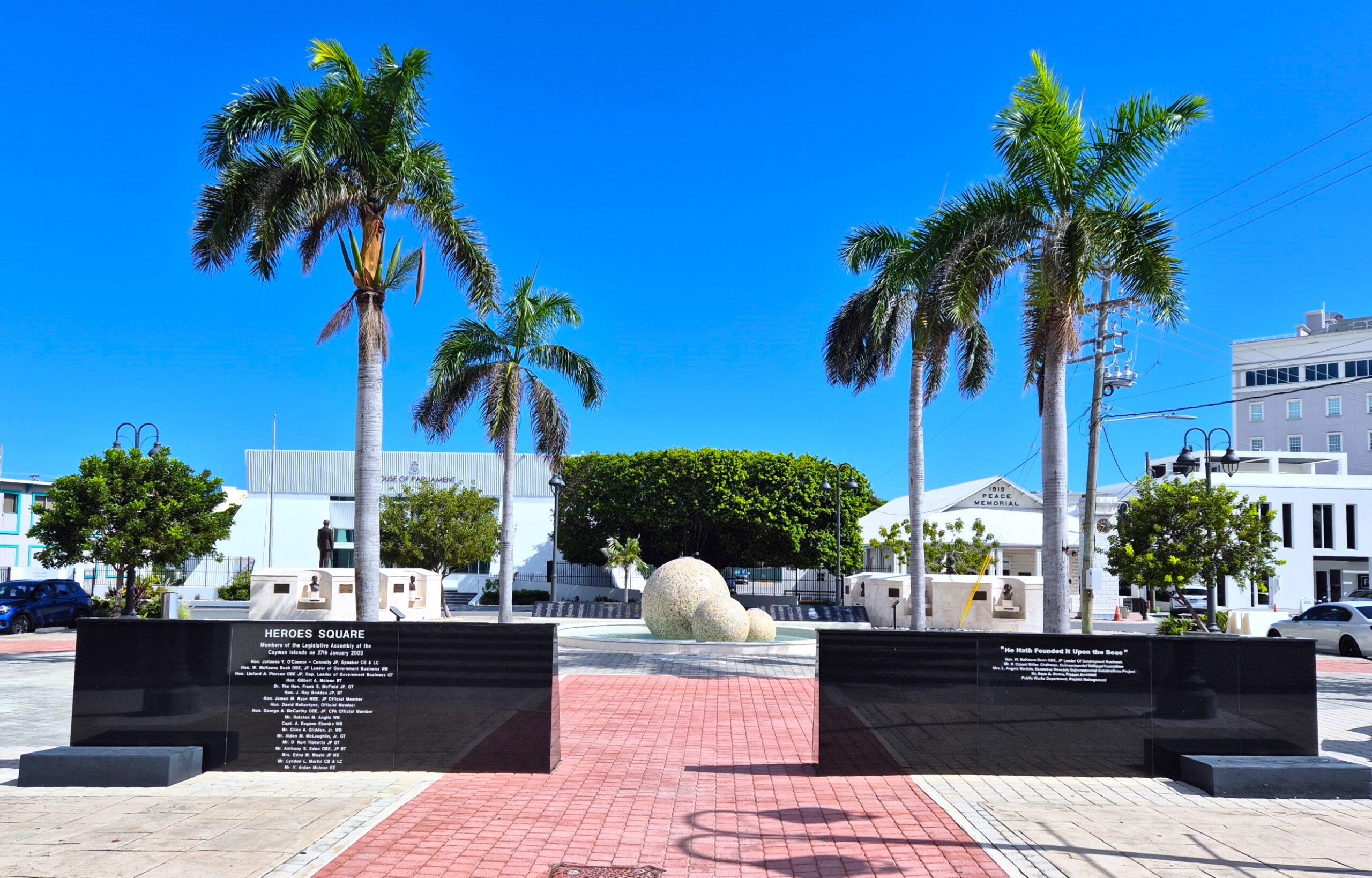 Cayman: Public Reminded of Use of Heroes Square - IEyeNews