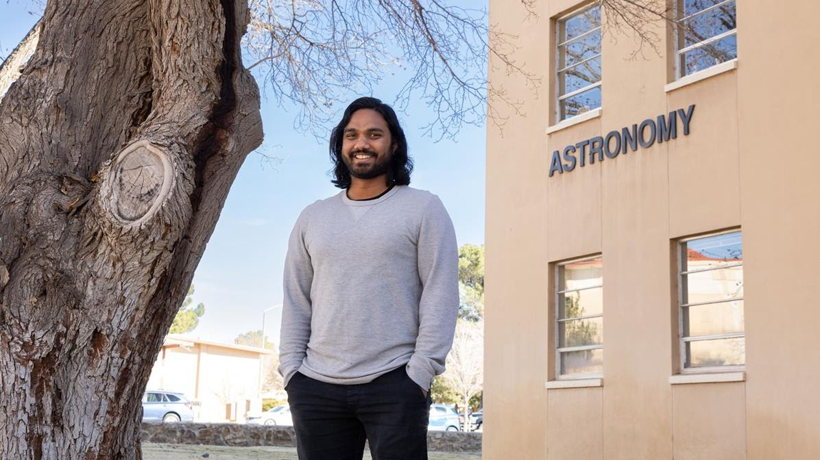 NMSU astronomy student links brightening regions on the sun to early warnings for solar flares