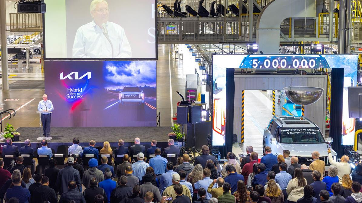 Kia Georgia celebrates trio of major milestones, including Start of Production for 2027 Kia Telluride
